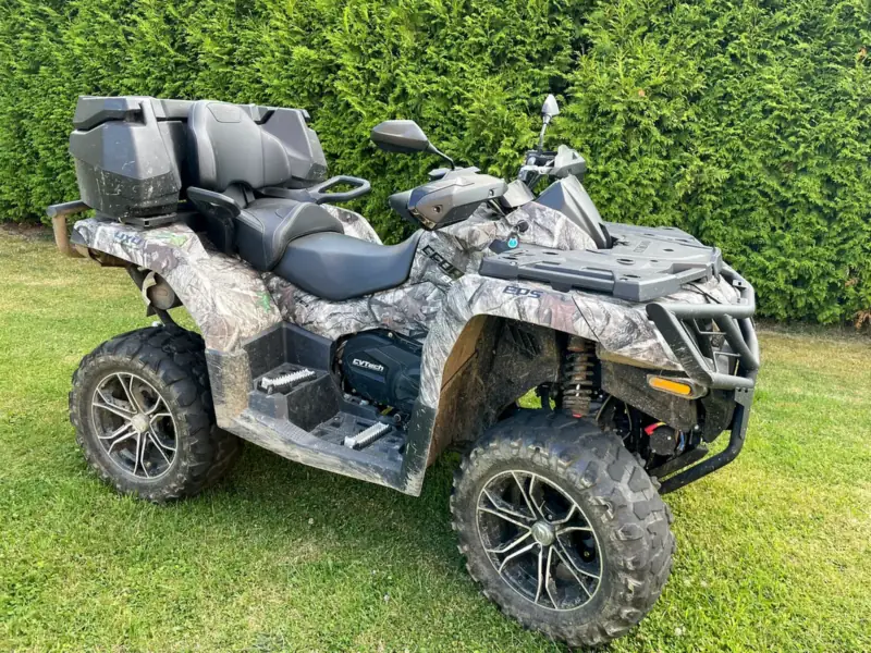 Quad mieten in der Eifel: CF Moto CFORCE 850 XC in Tarnoptik